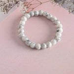 Thumbnail for NVR Men & Women Marbel Elasticated Bracelet - Distacart