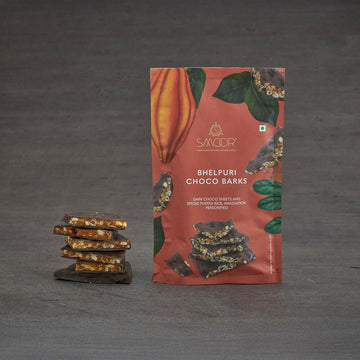 Smoor Bhelpuri Choco Barks - Dista