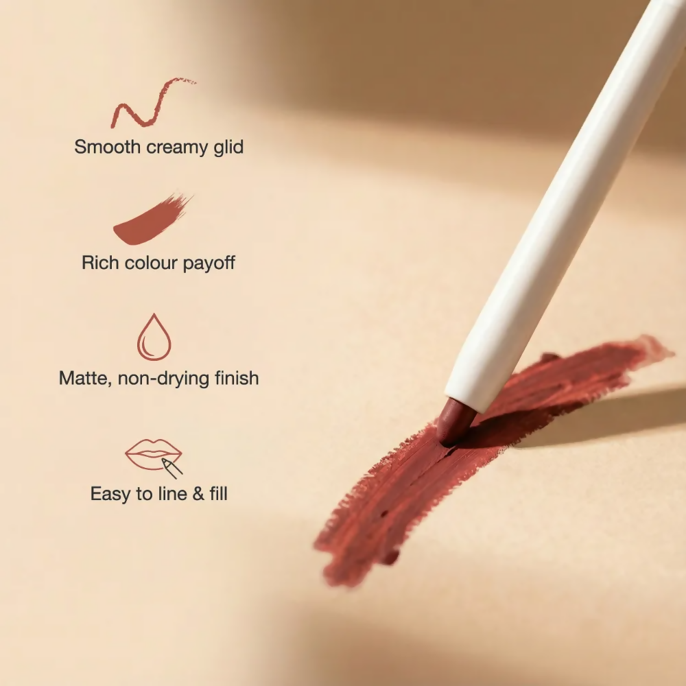 NY Bae 2-in-1 Lip Liner & Lip Colour - Laung Brown
