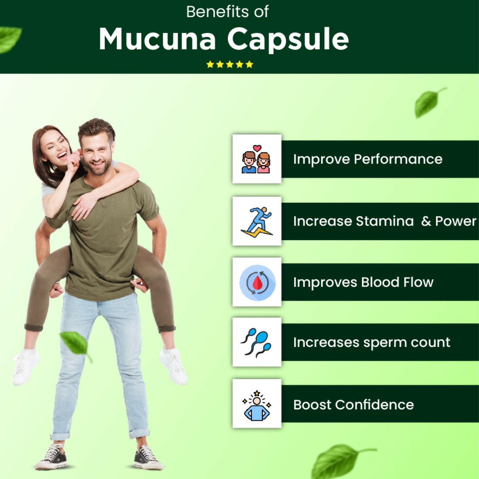 Cipzer Mucuna Capsules - Distacart