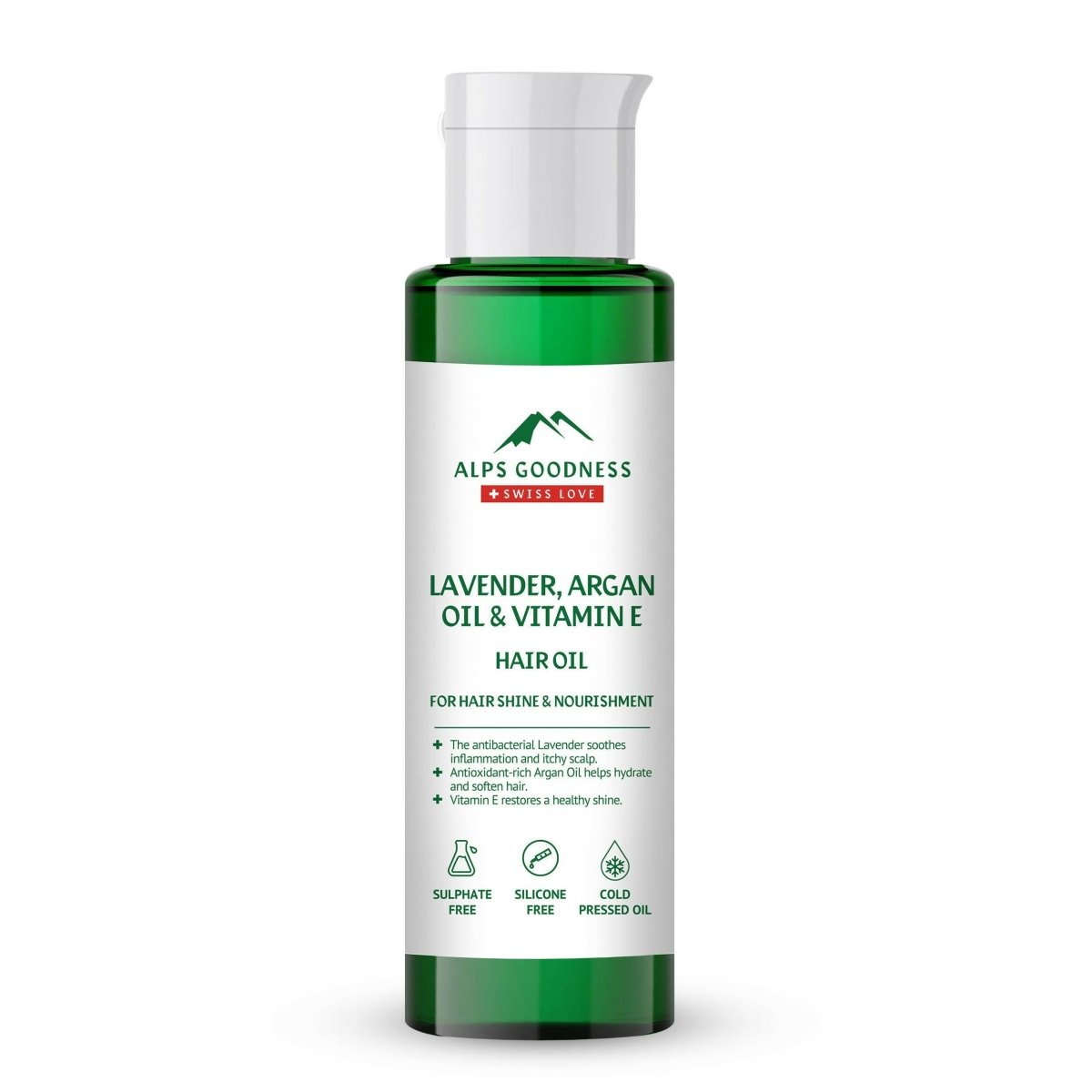 Alps Goodness Lavender, Argan Oil & Vitamin E Hair Oil - Distacart