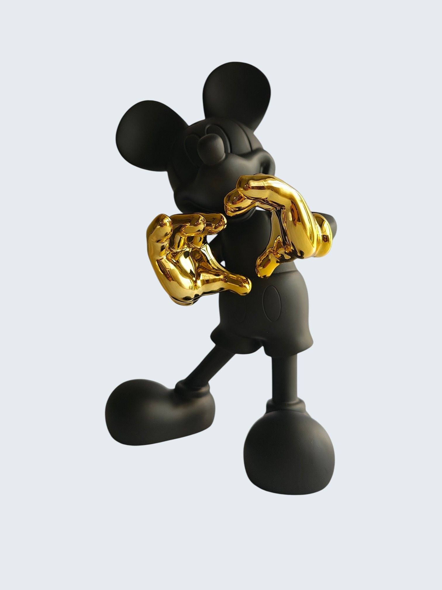 Sun Mun Decors Black Matte Mickey