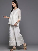Thumbnail for Ahalyaa Women's Traditional Wear Co-ods - Off-white - Distacart