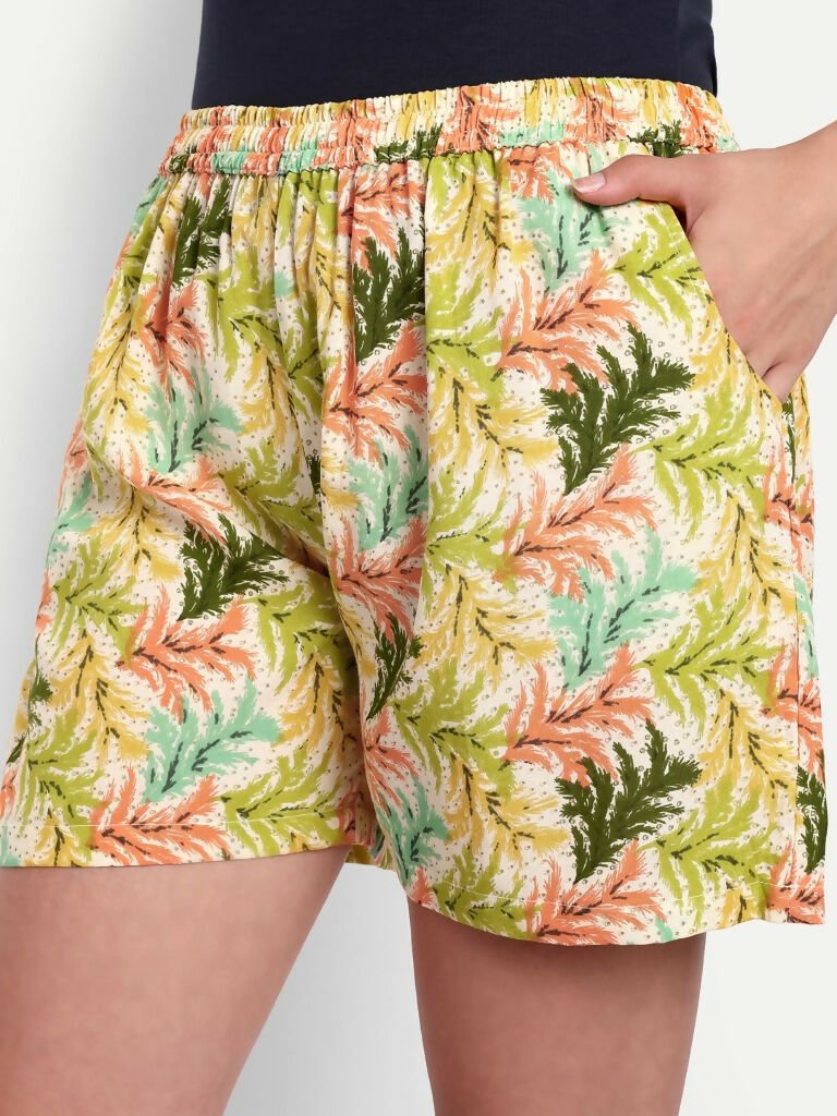 Alvano Printed Light Green Boxer Shorts - Distacart