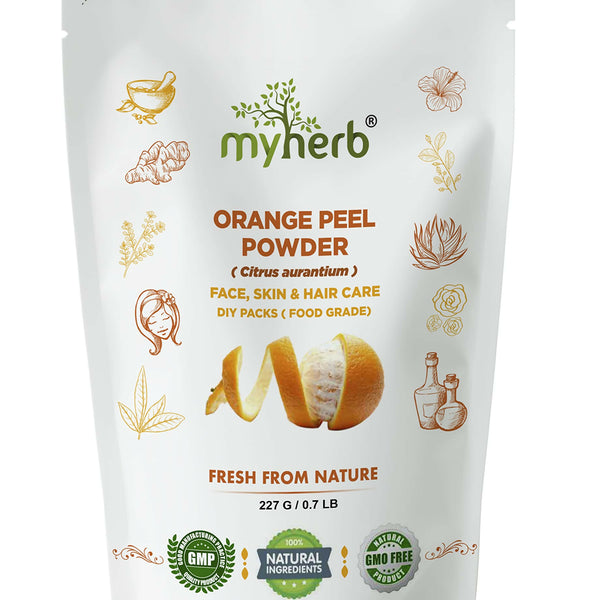 Myherb Pure Natural Organic Orange Peel Powder - Distacart