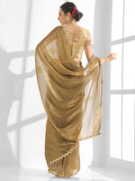 Thumbnail for Mitera Sequinned Pure Chiffon Saree