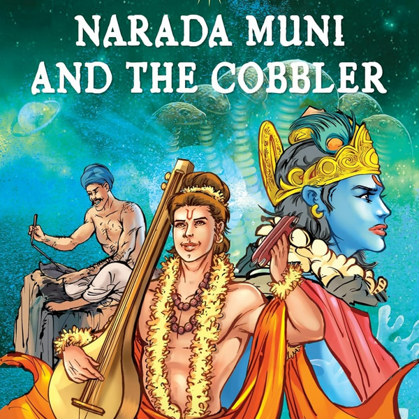 Divya Gathayein Comics God Narada Muni And The Cobbler - Om Books - Dista