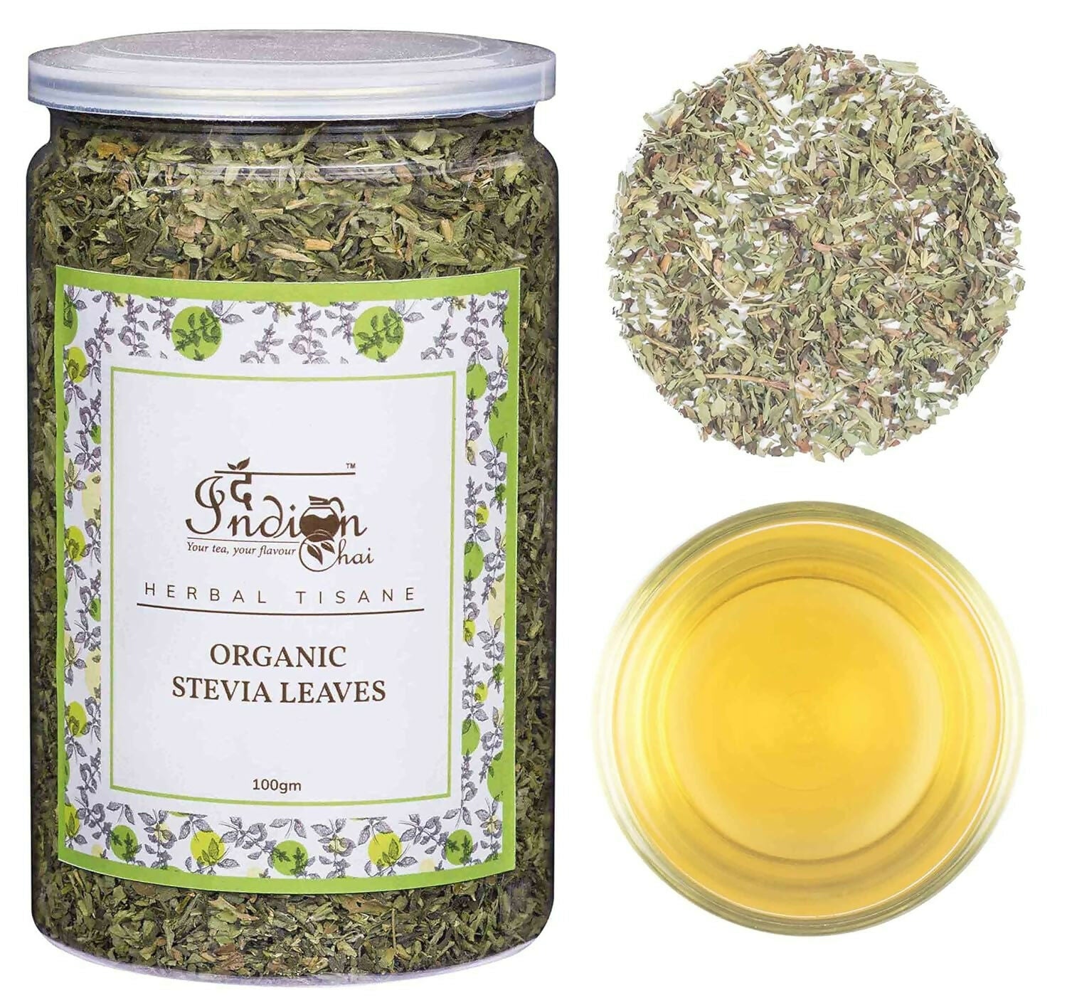 The Indian Chai - Organic Stevia Leaves Tea - Distacart