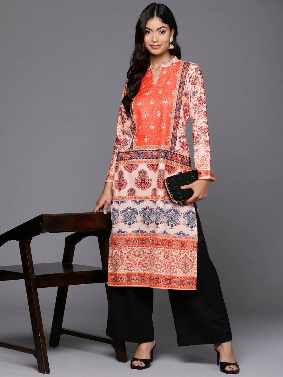 Ahalyaa Women's Traditional wear Kurta - Multi - Distacart