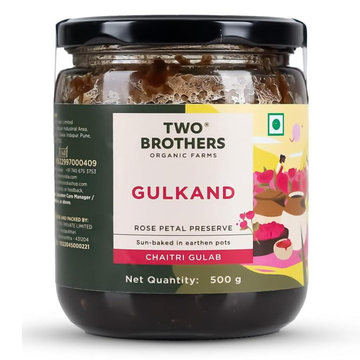 Two Brothers Organic Farms - Natural Gulkand - Distacart