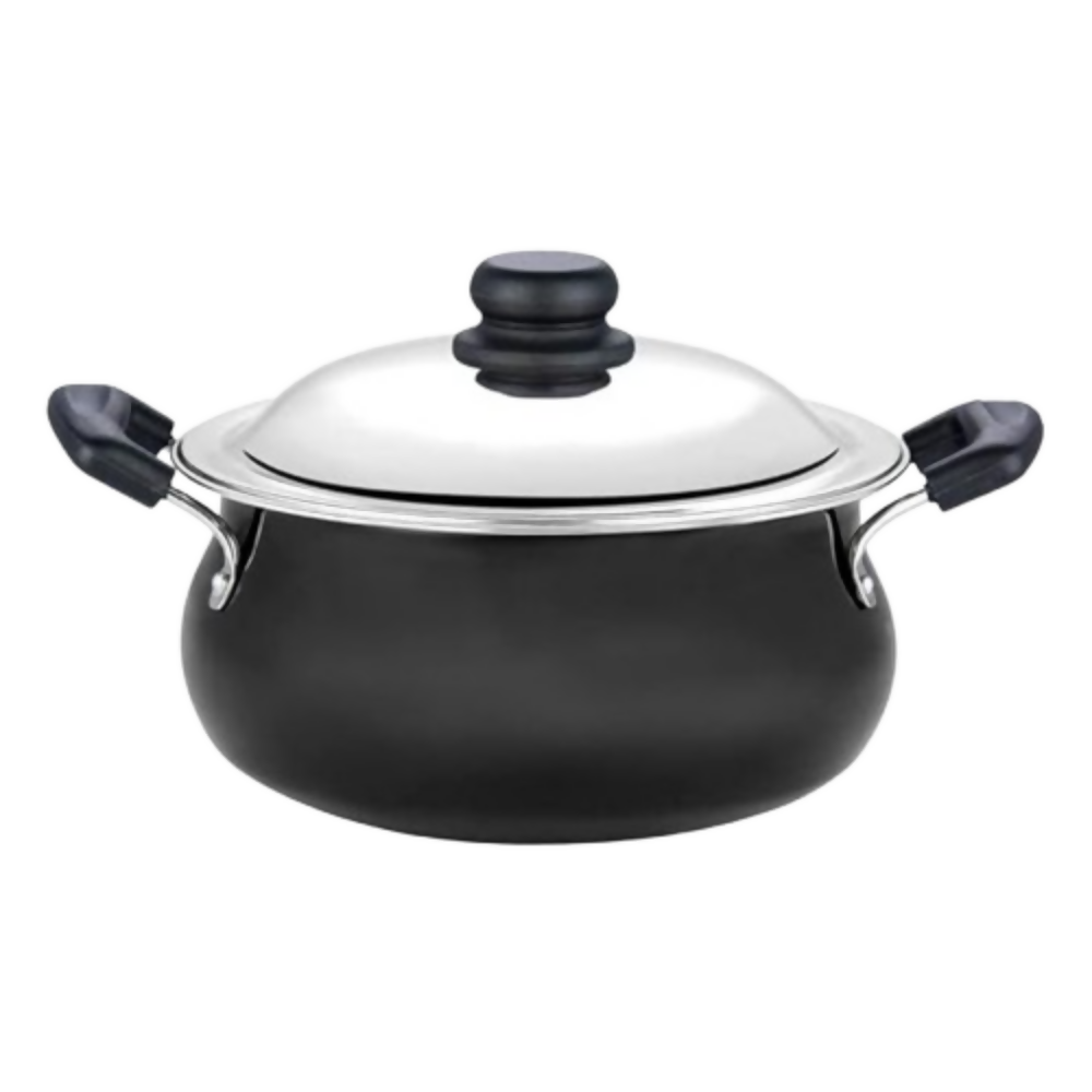 Vinod Hard Anodized Handi–Stainless Steel Lid–Mini - Dista