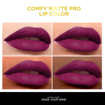Faces Canada Comfy Matte Pro Liquid Lipstick - Raise Your Wine 03 - Distacart
