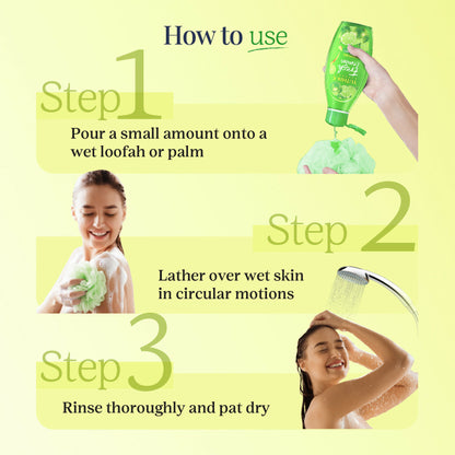 Yuthika Fresh Lemon Body Wash Shower Gel - Distacart