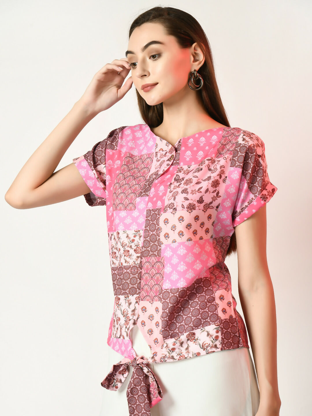 Myshka Women's Multi Printed Top - Distacart