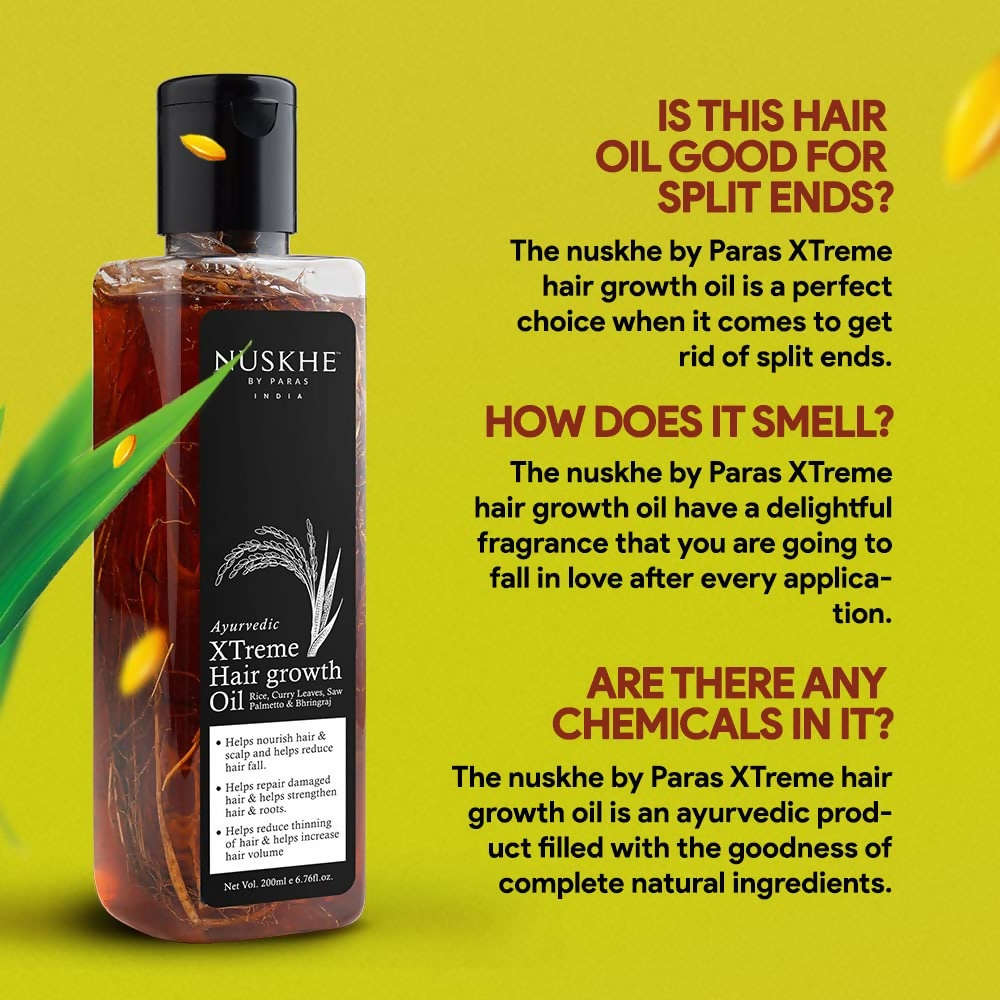 Nuskhe By Paras Xtreme Hair Growth Oil - Distacart