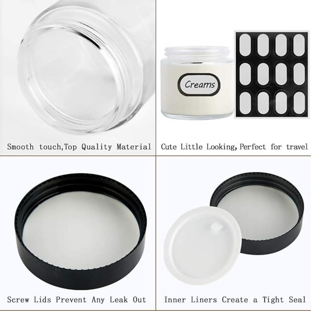 Devinez Multipurpose Frosted Glass Empty Jar - Dista