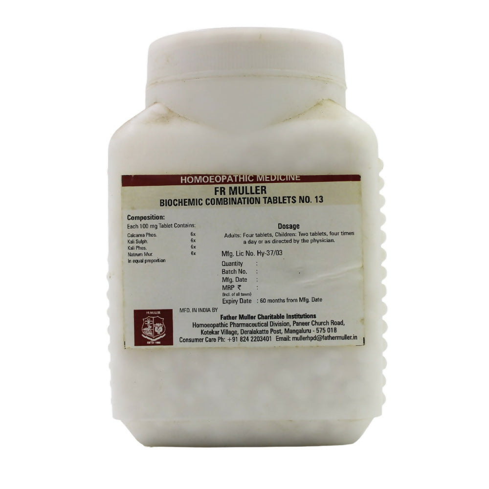 Father Muller Bio Combination No 13 Tablets - Distacart