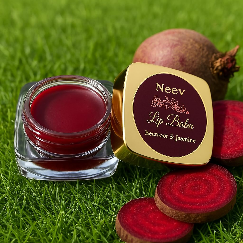 Neev Herbal Handmade Soaps Beetroot & Jasmine Lip Balm - Distacart