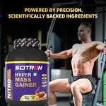 Thumbnail for Scitron Nitro Series Hyper Mass Gainer Milk Chocolate