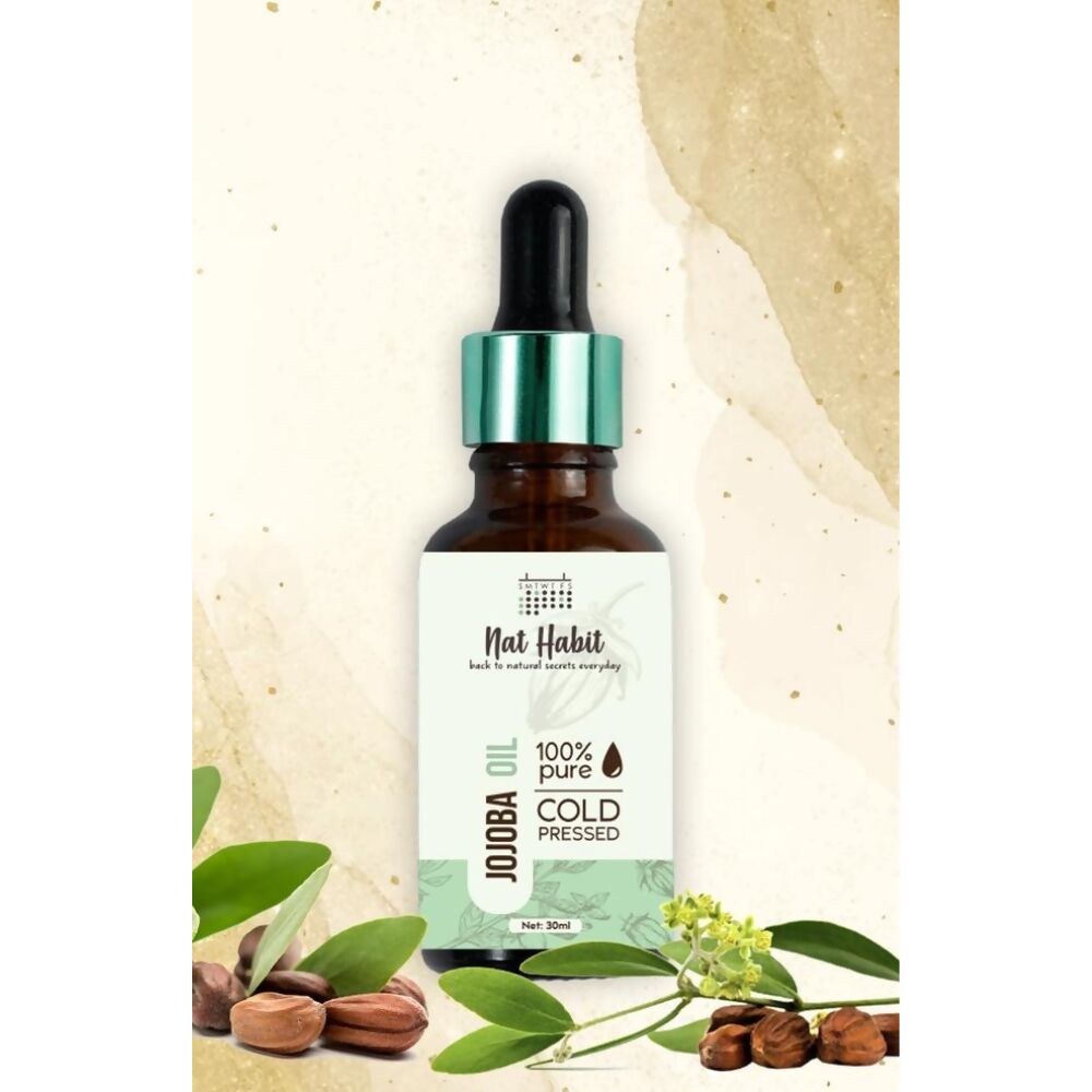 Nat Habit 100% Pure Cold Pressed Jojoba Oil - Distacart