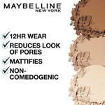 Thumbnail for Maybelline New York Fit Me Matte Poreless Pressed Face Powder - True Beige 222 - Dista