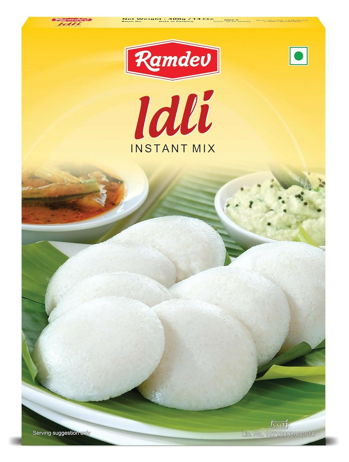 Ramdev Masala Idli Instant Mix Flour - Distacart