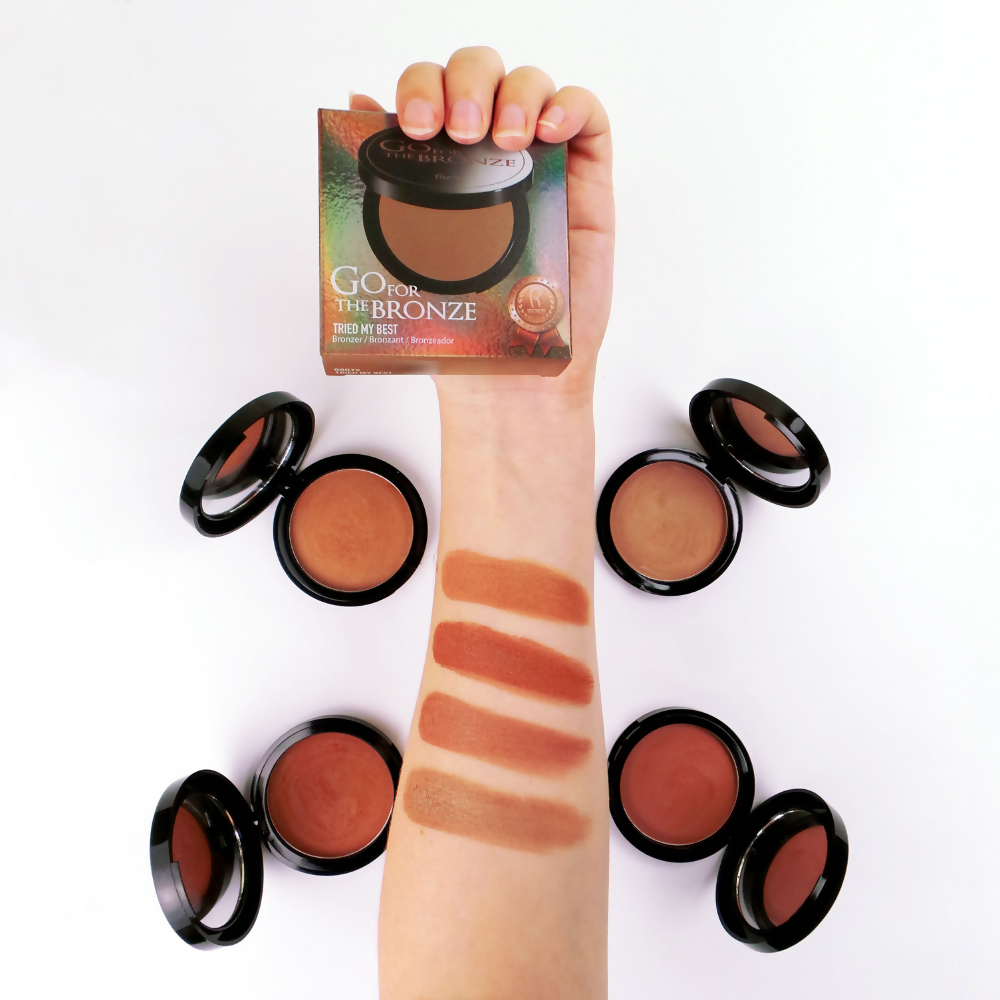 Rude Cosmetics Go For The Bronze Bronzer - As Good As Gold - Distacart