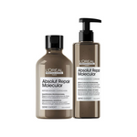 Thumbnail for L'Oreal Professionnel Absolut Repair Molecular Shampoo & Rinse-Off Serum For Damaged Hair - Distacart