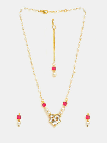 Ruby Raang Mannat Kundan Set - Distacart