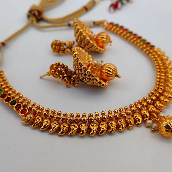 Multicolor Kemp Mango Necklace Set - Distacart