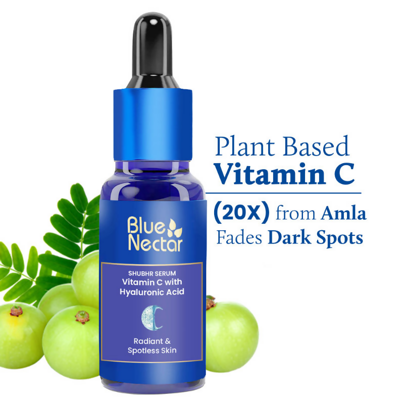 Blue Nectar Vitamin C Face Serum for Dark Spots & Radiance - Distacart