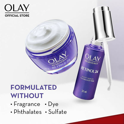 Olay Retinol24 Max Night Serum - Distacart