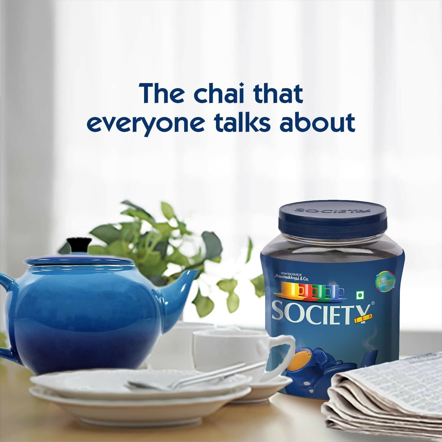 Society Leaf Tea Jar