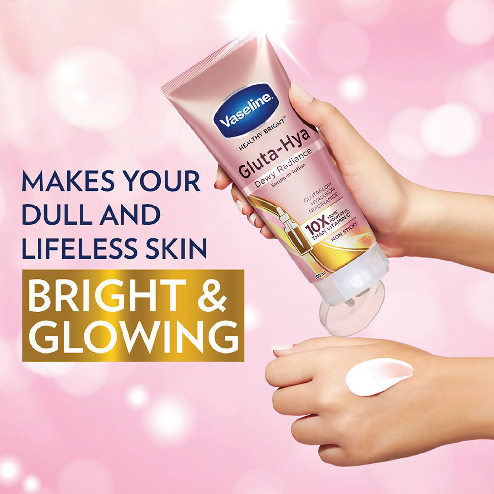 Vaseline Gluta Hya + Sun Protect Combo - Distacart