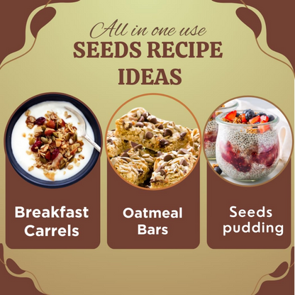 Nature Yard Raw Jumbo Pumpkin/ Chia/ Sunflower Seeds - Distacart