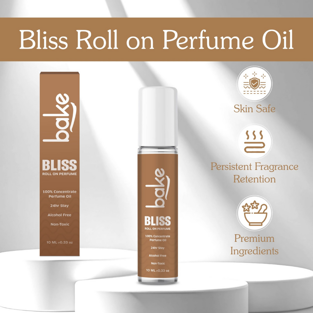 Bake Bliss 100% Concentrated Perfume Oil Roll on Fragrance For Men & Women - Passion Fruit - Distacart