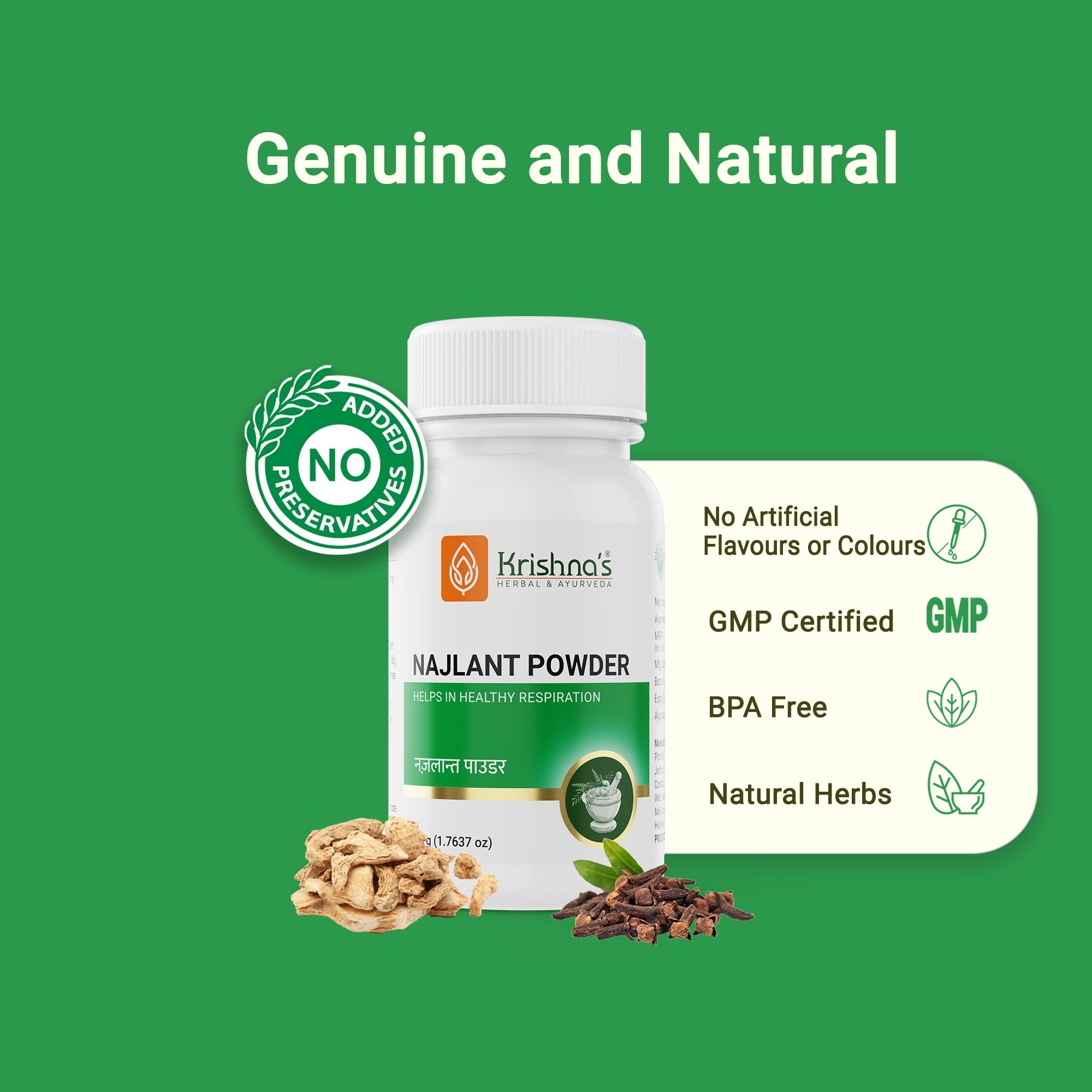 Krishna'S Herbal & Ayurveda Najlant Powder