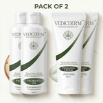 Thumbnail for VedicDerm Sensitive Skin Bundle for Psoriasis, Eczema, Atopic Dermatitis - Distacart