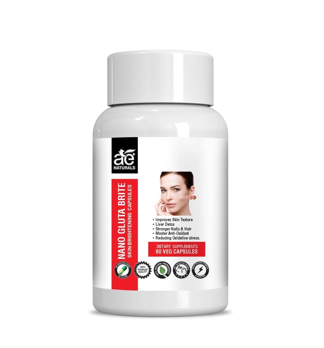 Ae Naturals Nano Gluta Skin Brightening Capsules - Distacart
