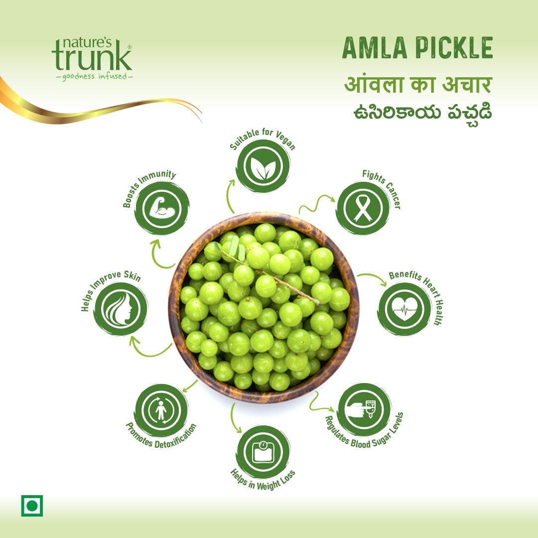 Nature's Trunk Homemade Amla Pickle