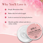 Thumbnail for Globus Naturals Cold Cream with Goodness of Rose & Oatmeal For Glowing and Hydrated Skin, All Skin Types