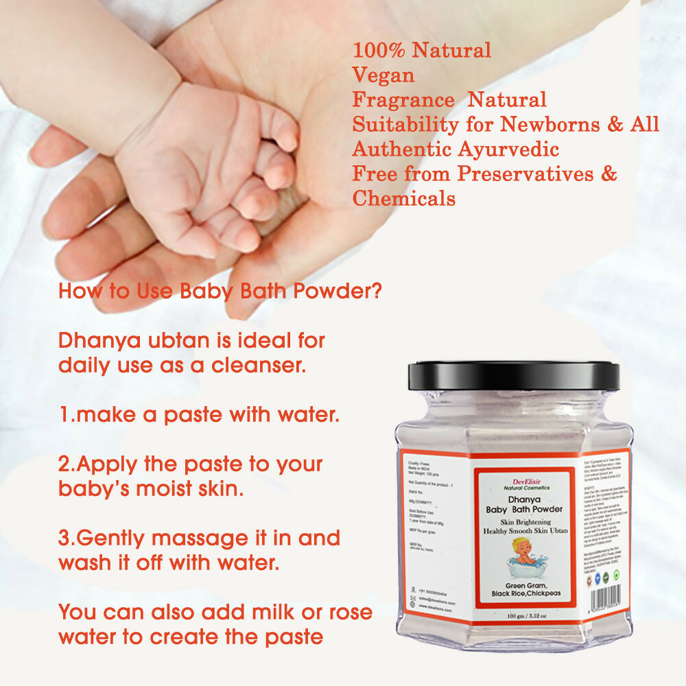 why mother turst baby develixir bath powder copy