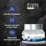 Thumbnail for Amazing Earth Certified Organic Beard & Mustache Holding Wax Gel