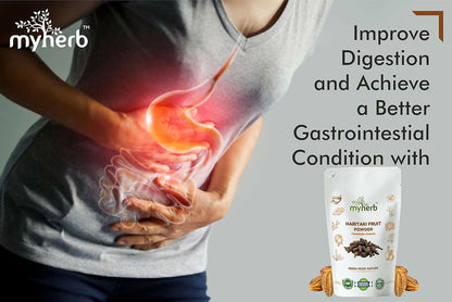 Myherb Natural Organic Haritaki Powder - Distacart