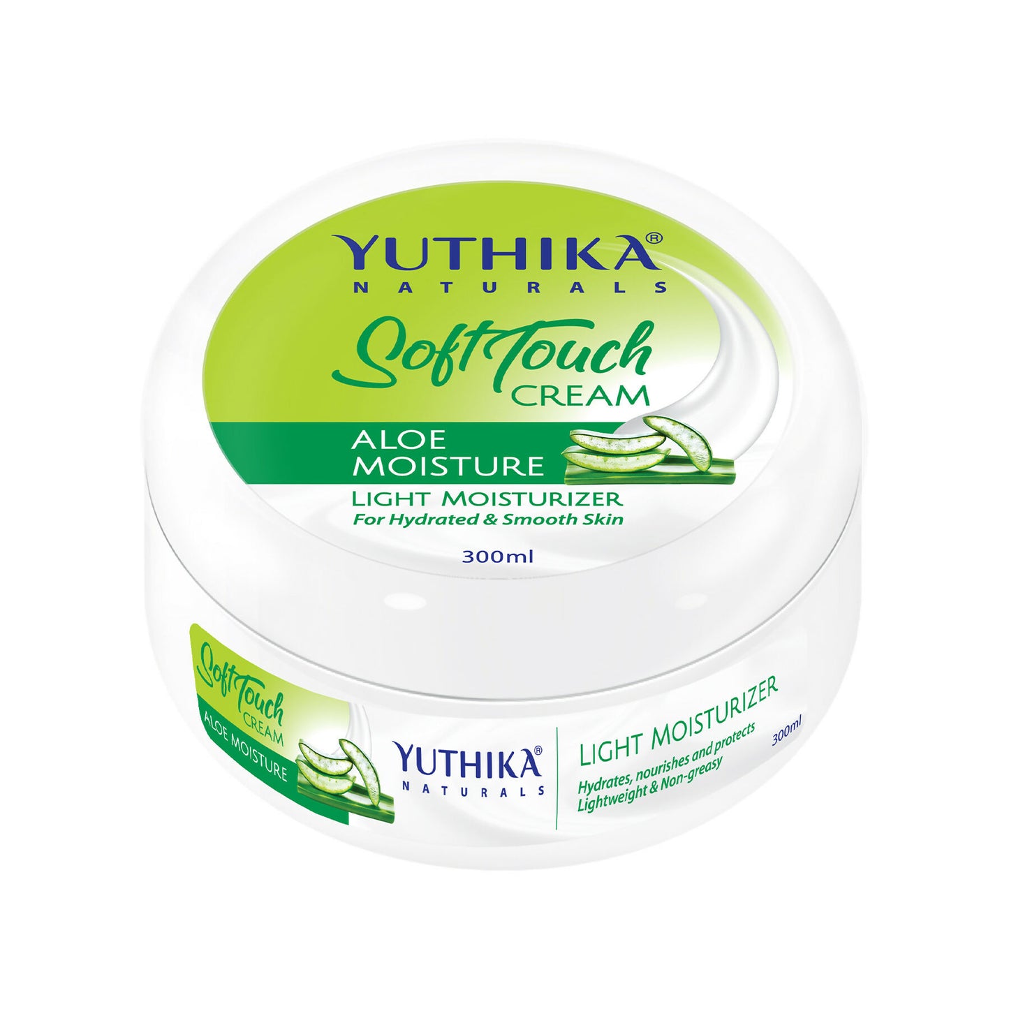 Yuthika Naturals Aloe Moisture Light Moisturizer Cream - Distacart