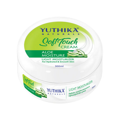 Yuthika Naturals Aloe Moisture Light Moisturizer Cream - Distacart