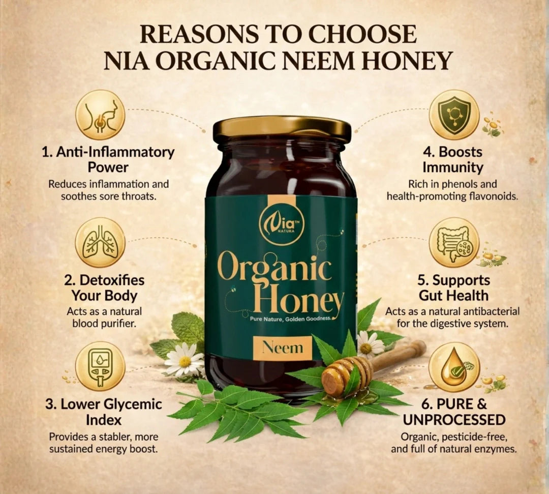 Nia Natura Organic Neem Honey - Dista