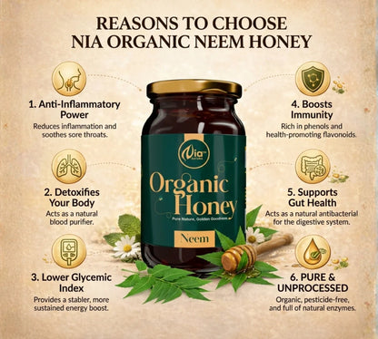 Nia Natura Organic Neem Honey - Dista