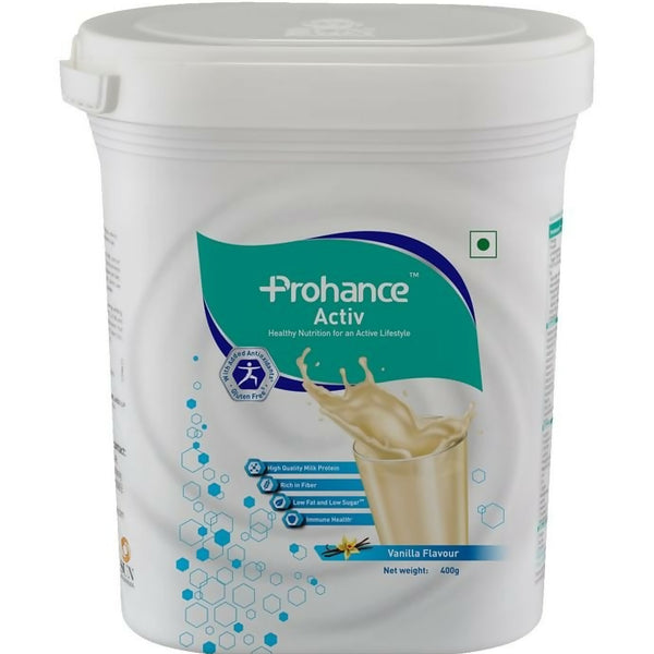 Prohance Activ Nutritional Supplement Powder - Vanilla Flavor - Distacart
