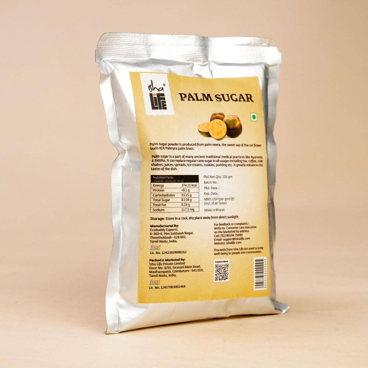 Isha Life Palm Sugar - Distacart